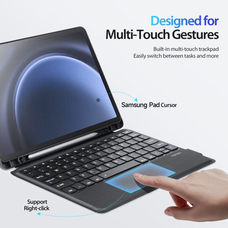 Bao da bàn phím Galaxy Tab S9/S9 FE 11