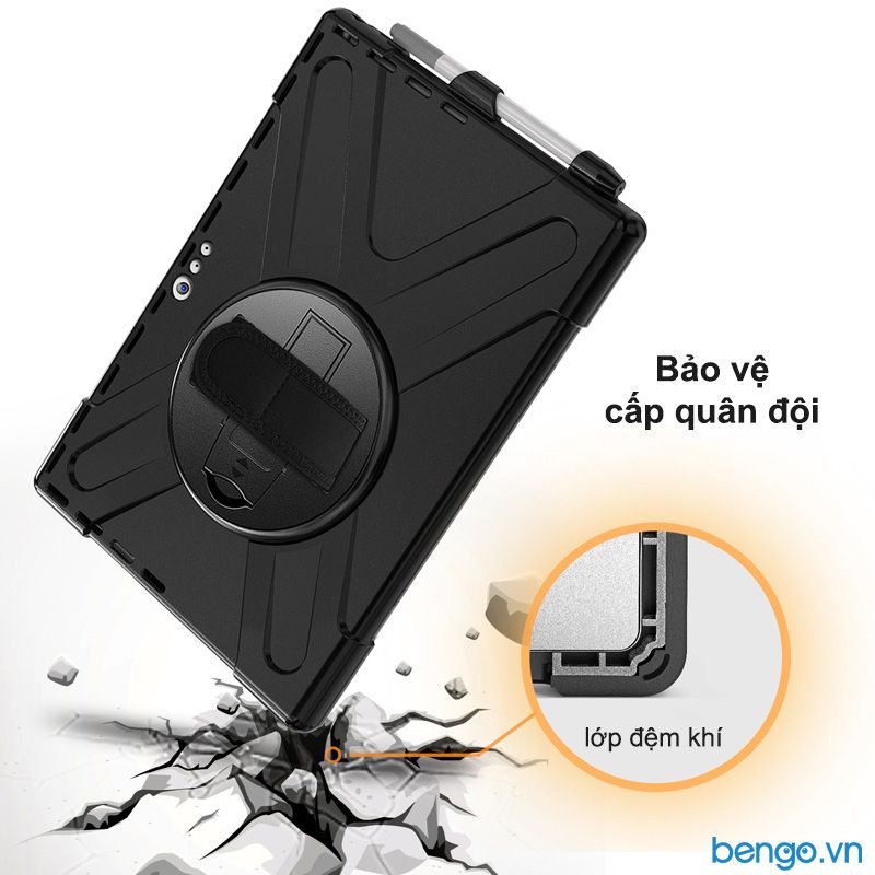Ốp lưng Microsoft Surface Pro 7/6/5/4 có dây đeo và chân dựng máy