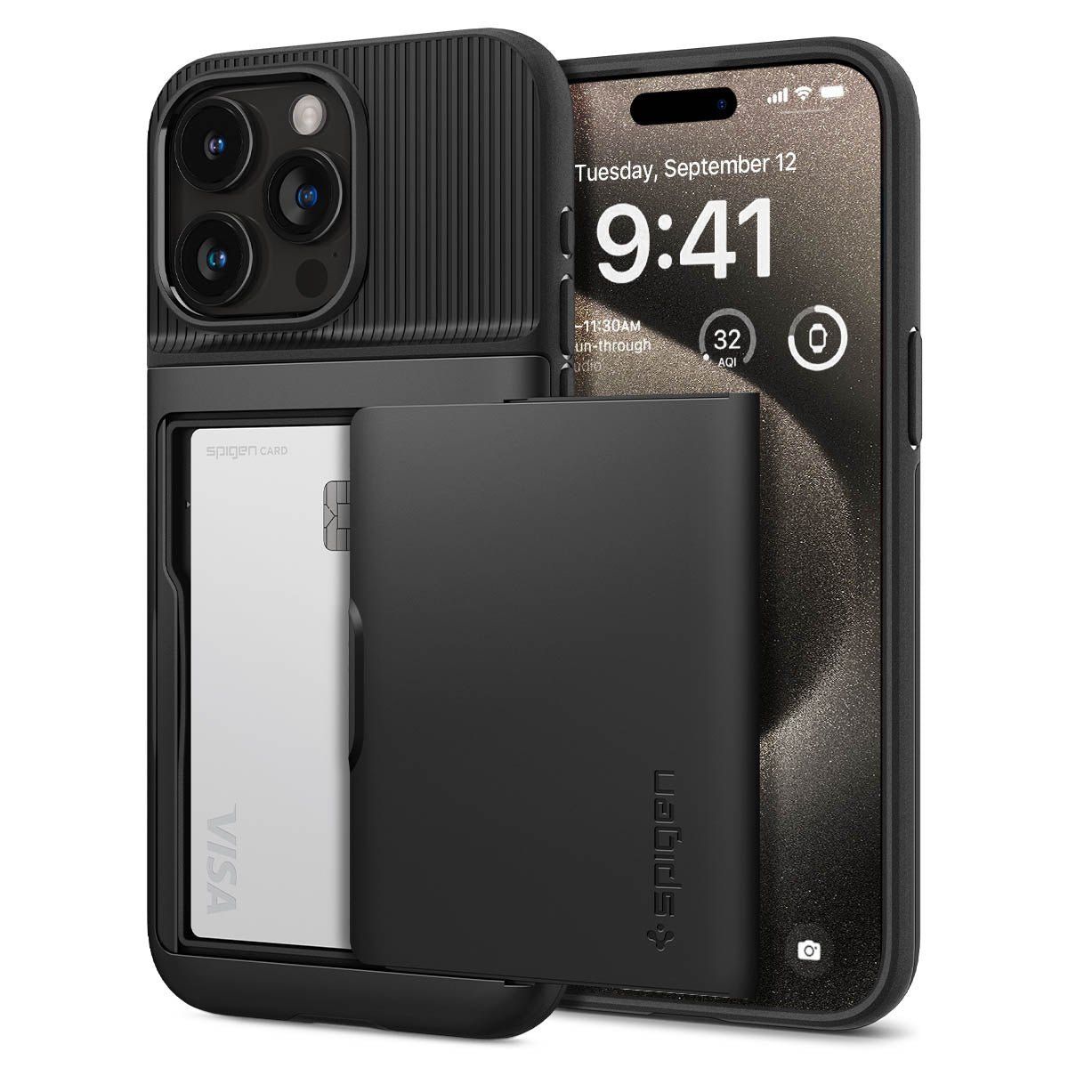 Ốp lưng iPhone 15 Pro Max Spigen Slim Armor CS