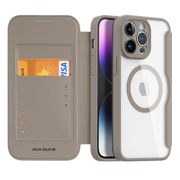 Bao da iPhone 14/14 Pro Max MagSafe DuxDucis Skin X Pro