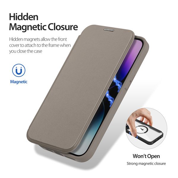 Bao da iPhone 14/14 Pro Max MagSafe DuxDucis Skin X Pro