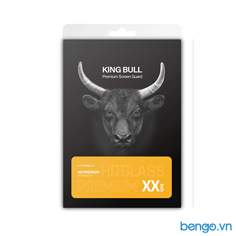 Dán cường lực iPhone 12/12 Pro MIPOW Kingbull HD (2.7D) Premium chống vân tay