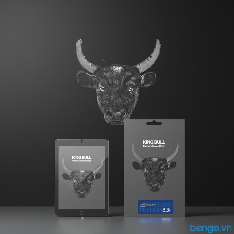 Dán Cường Lực Paper-Like IPad Mini 6 2021 MIPOW Kingbull HD (2.7D) Premium