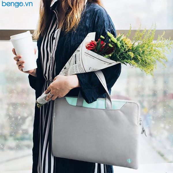 Túi xách chống sốc TOMTOC Slim Handbag Macbook Pro/Air 13”/Pro M1 - A21-C01