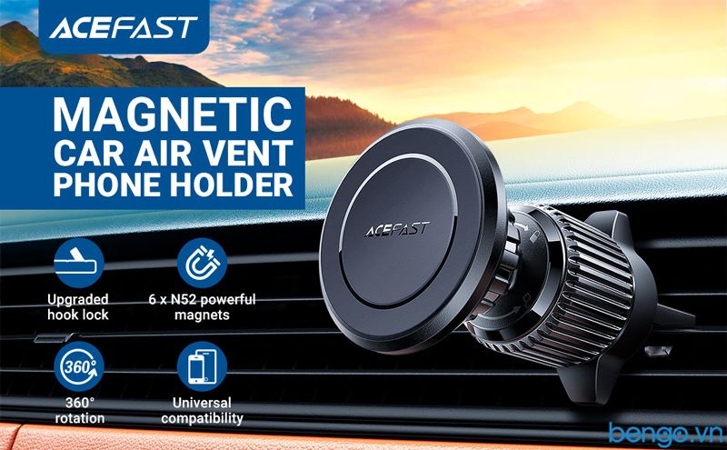 Giá Đỡ Điện Thoại Từ Tính Trên Ô Tô ACEFAST - D6