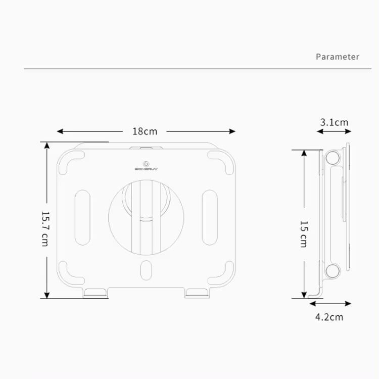 Giá Đỡ Điện Thoại/Tablet/IPad Đế Xoay 360 Độ Zaki L04