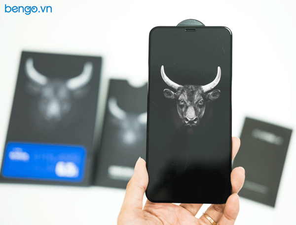 Dán cường lực iPhone 11/11 Pro/11 Pro Max MIPOW KINGBULL HD Premium Chống vân tay