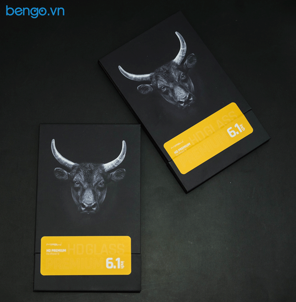Dán cường lực iPhone 11/11 Pro/11 Pro Max MIPOW KINGBULL HD Premium Chống vân tay