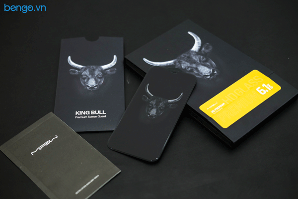 Dán cường lực iPhone 11/11 Pro/11 Pro Max MIPOW KINGBULL HD Premium Chống vân tay