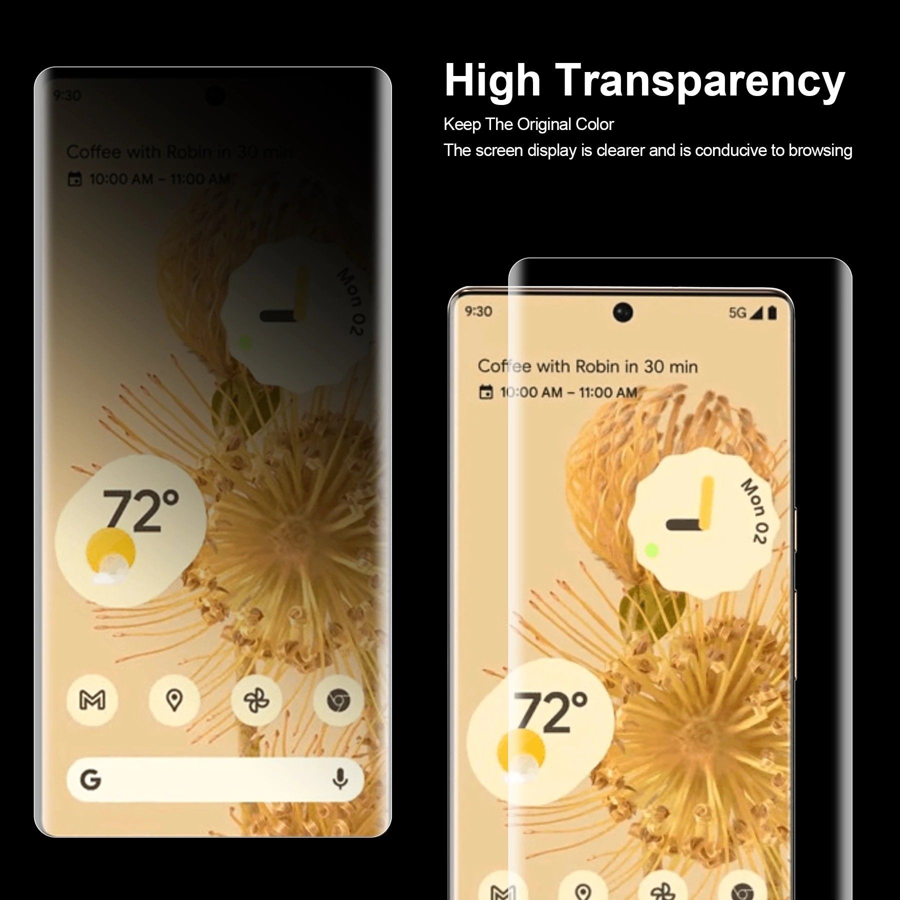 Dán Cường Lực Google Pixel 7 Pro UV 9H