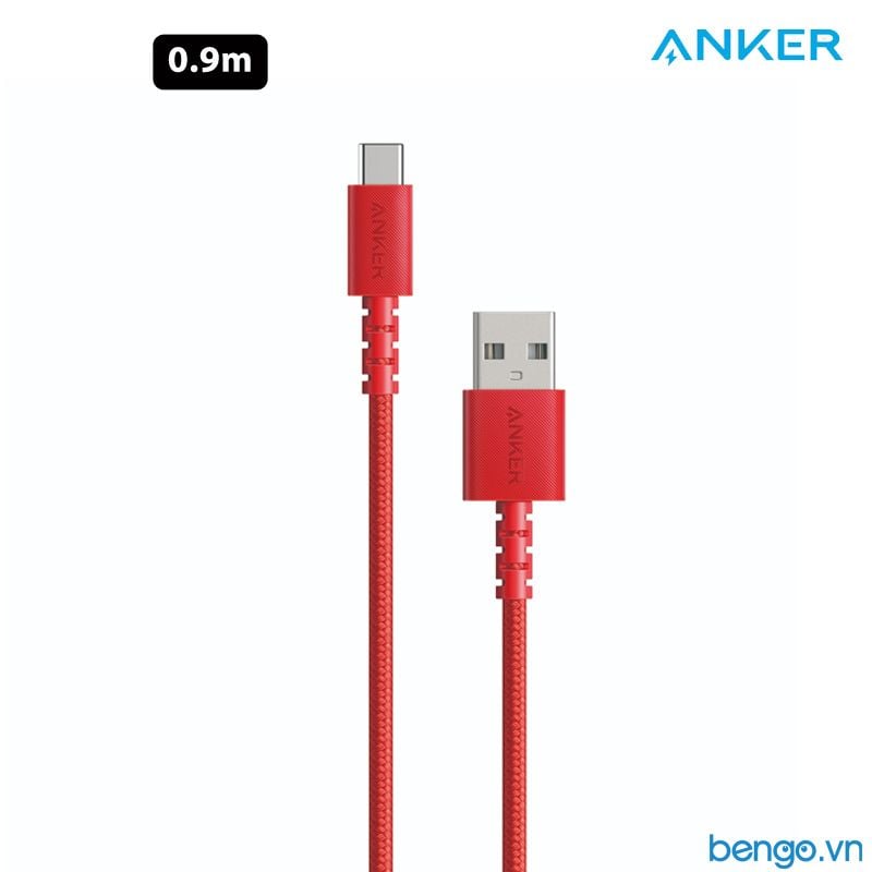 Cáp Điện Thoại Anker PowerLine Select+ USB-C To USB 2.0 Dài 0.9m/1.8m