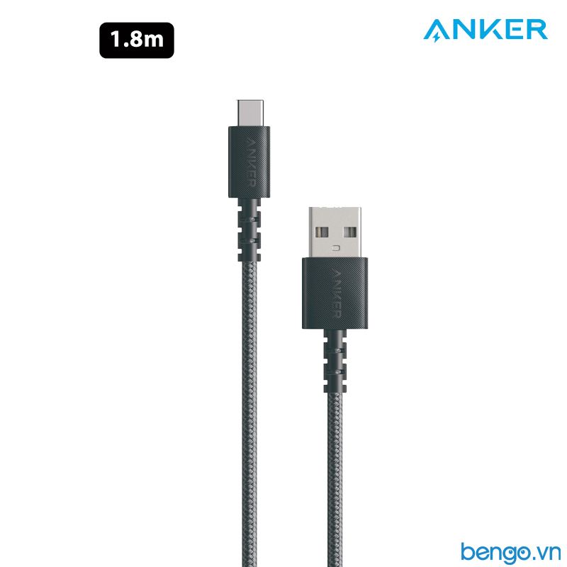 Cáp Điện Thoại Anker PowerLine Select+ USB-C To USB 2.0 Dài 0.9m/1.8m