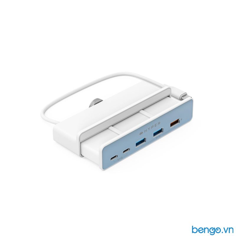 Cổng chuyển chuyên dụng iMac 24″ HYPERDRIVE 5 in 1 USB-C HUB - HD34A6 kèm 7 miếng dán theo màu iMac 24″