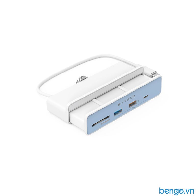 Cổng chuyển chuyên dụng iMac 24″ HYPERDRIVE 6 in 1 USB-C HUB - HD34A8 kèm 7 miếng dán theo màu iMac 24″