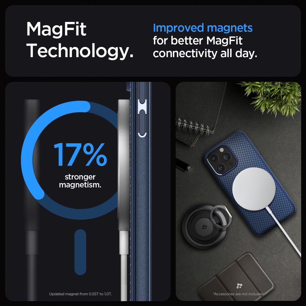 Ốp lưng iPhone 15 Pro Max SPIGEN Mag Armor Magfit