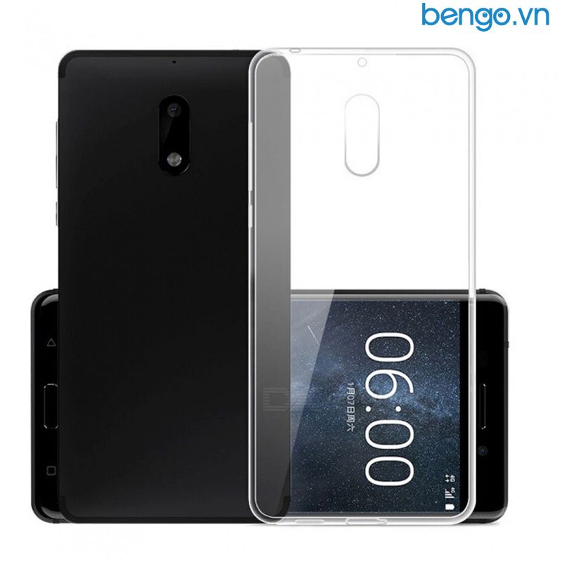 Ốp lưng Nokia 6 TPU dẻo trong suốt GOR