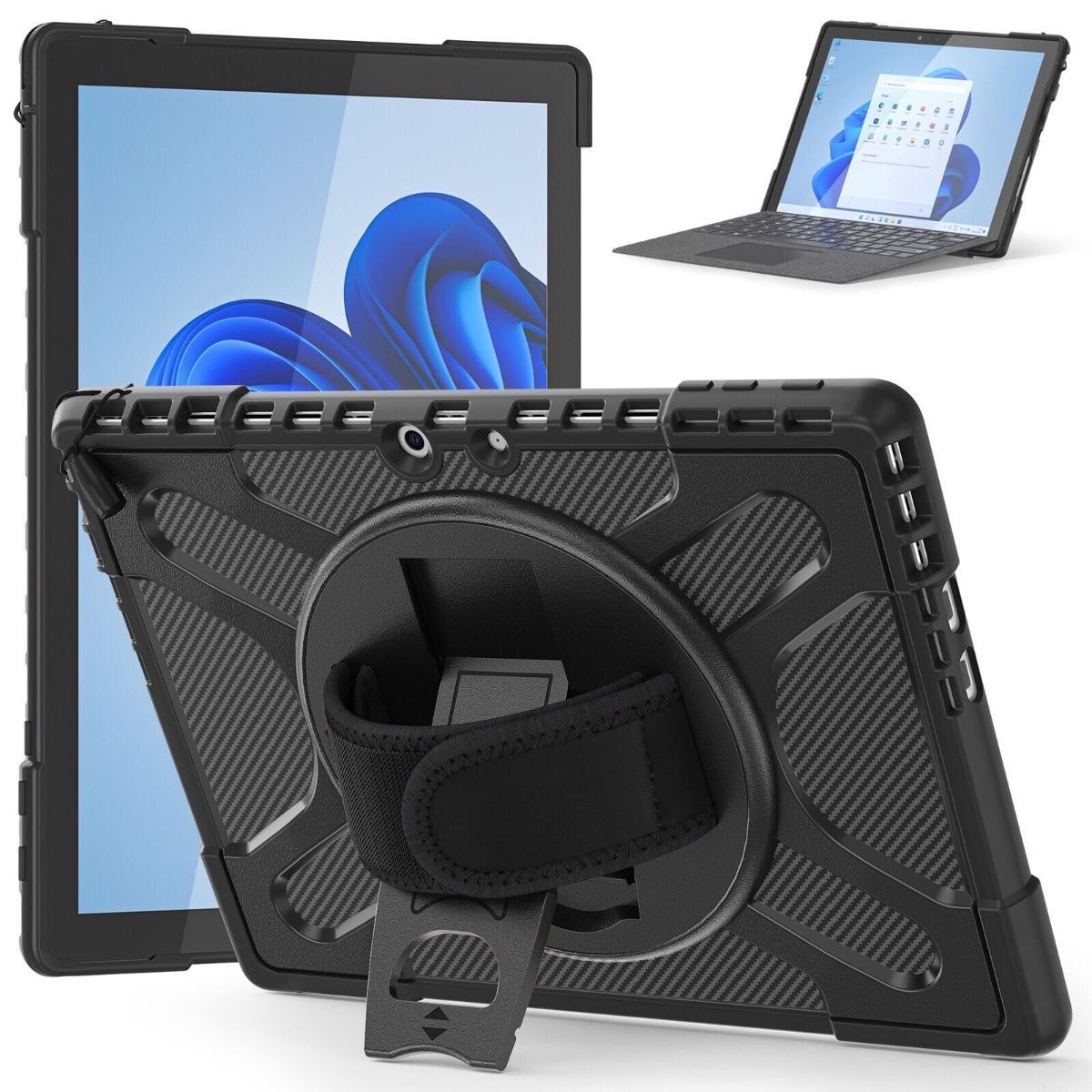 Ốp lưng chống sốc Surface Pro 11/10/9 có thể gắn bàn phím