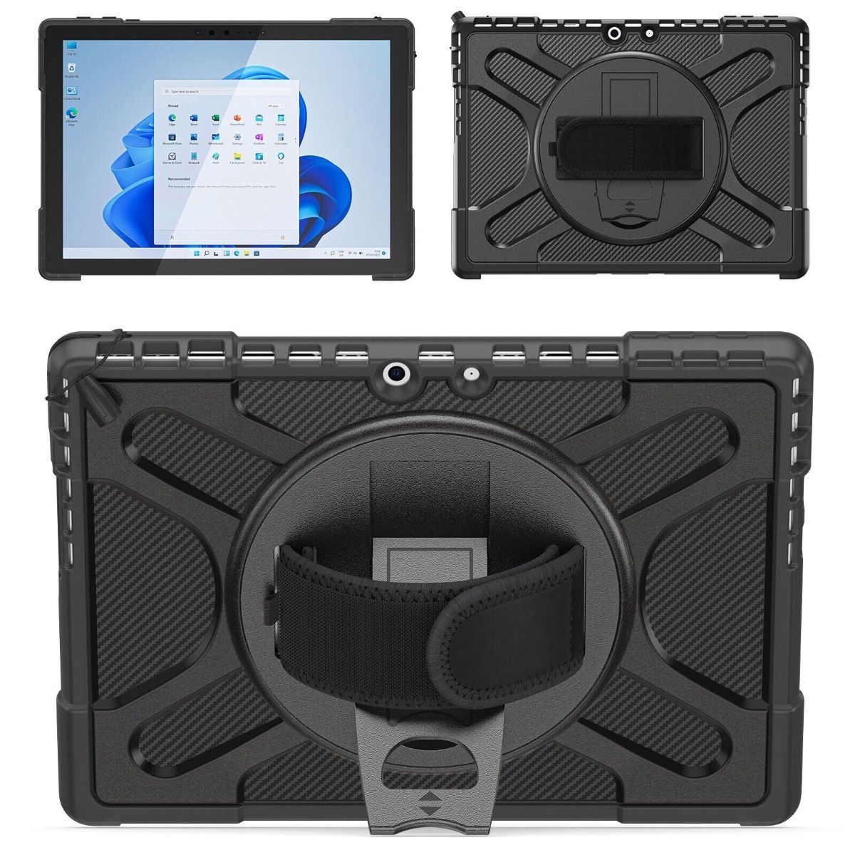 Ốp lưng chống sốc Surface Pro 11/10/9 có thể gắn bàn phím