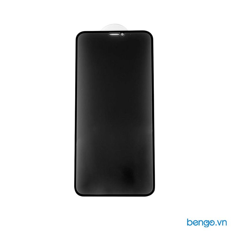 Dán cường lực iPhone 12 Pro Max MIPOW Kingbull HD (2.7D) Premium chống nhìn trộm