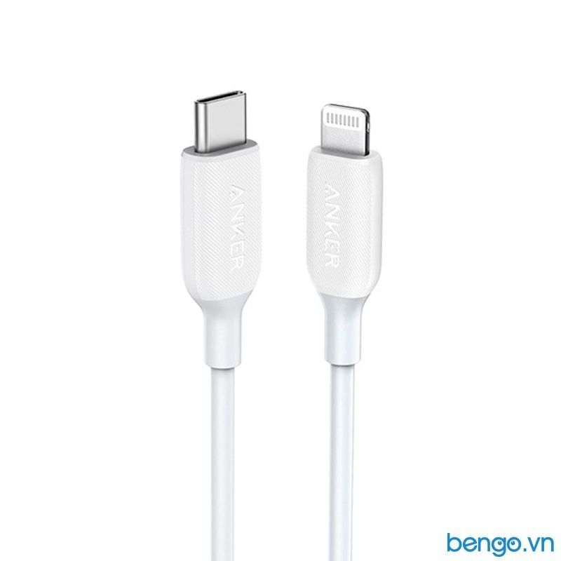 Cáp Điện Thoại Anker PowerLine III USB-C To Lightning 1.8m - A8833