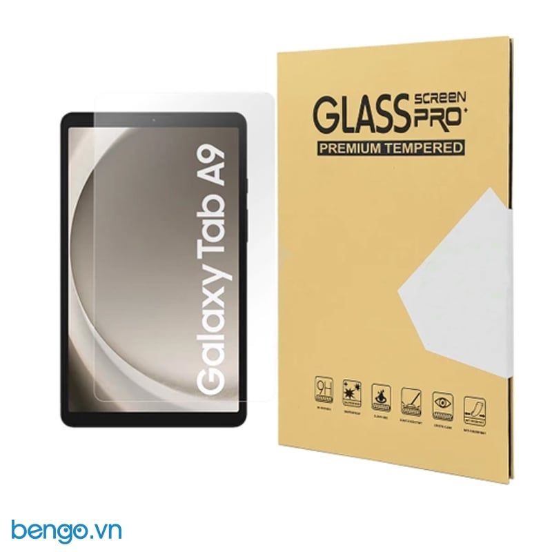 Dán cường lực Samsung Galaxy Tab A9 Plus/Tab A9 2023 Zaki 9H 2.5D