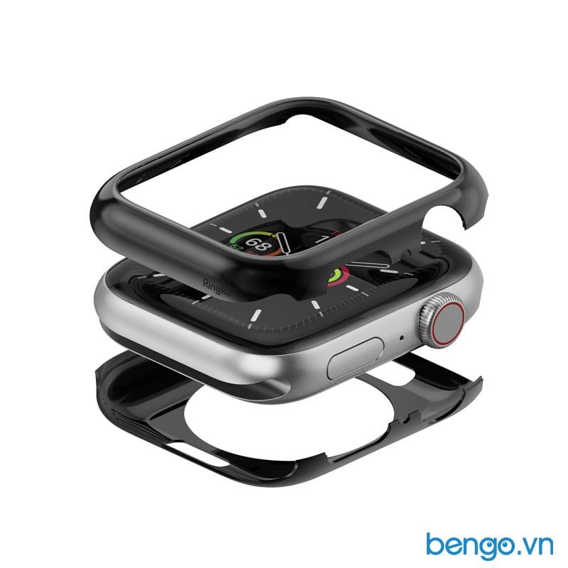 Ốp Apple Watch 6/SE/5/4 44mm RINGKE Full Frame Stylings Stainless