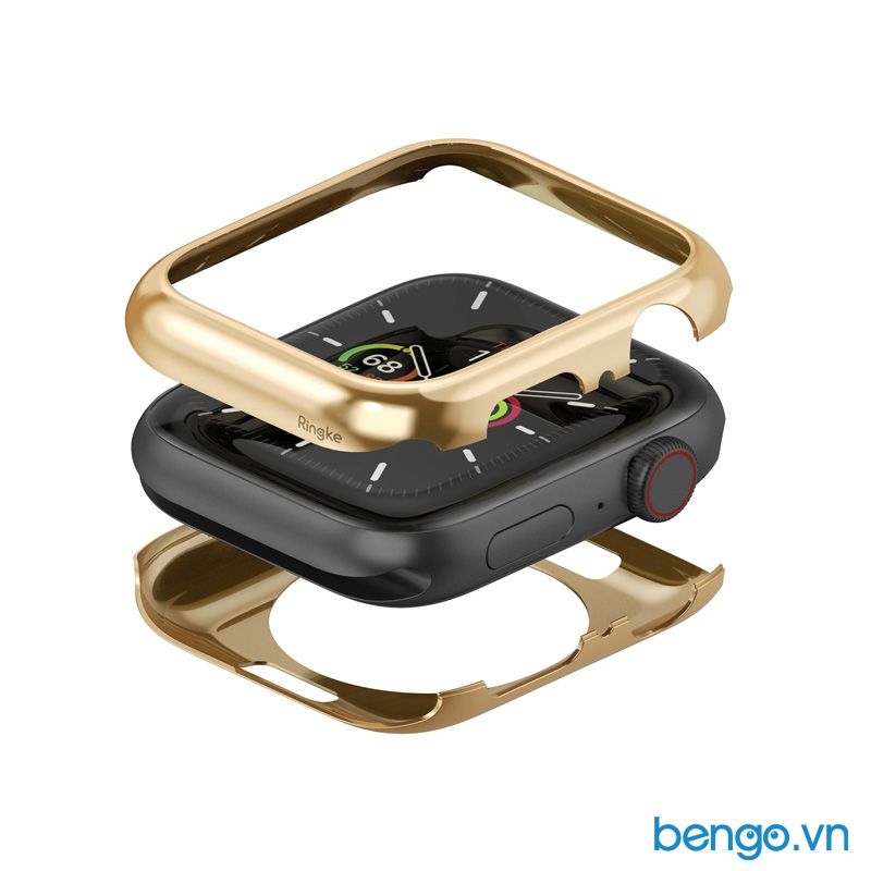Ốp Apple Watch 6/SE/5/4 44mm RINGKE Full Frame Stylings Stainless