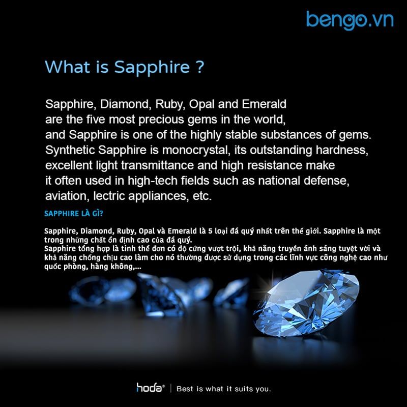Lens HODA Sapphire Bảo Vệ Camera Cho Samsung S22 Ultra (5 Vòng)