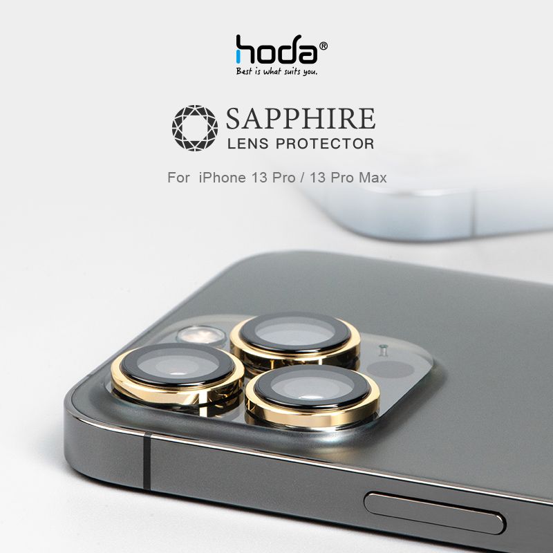 Lens HODA Sapphire V.2 Cho iPhone 13 Pro Max/IPhone 13 Pro (3 Vòng)