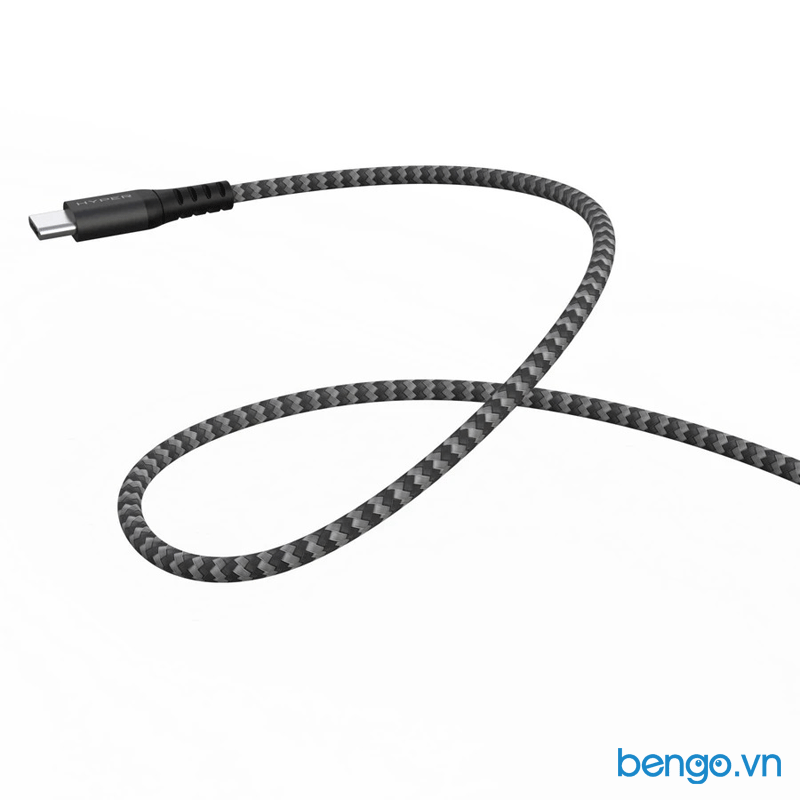 Cáp USB-C to Lightning 20W HyperDrive Tough 1m MFI iPhone/iPad - HD-CLB513