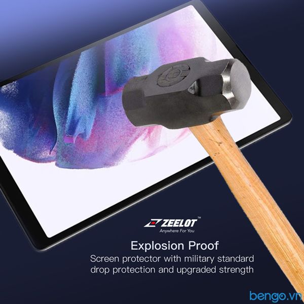 Dán Cường Lực Samsung Galaxy Tab A7 Lite ZEELOT PureShield 2.5D Clear