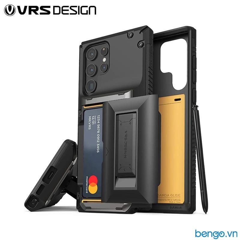Ốp Lưng Samsung Galaxy S22 Ultra VRS Design Damda Glide Hybrid
