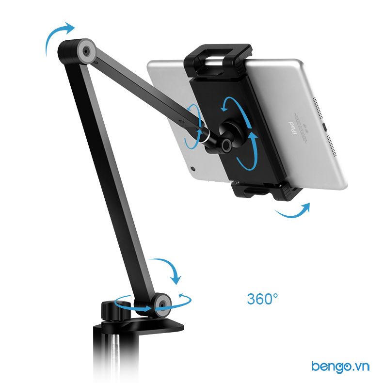 Giá đỡ iPad, điện thoại, máy tính bảng xoay 360 UP - AP-7LC
