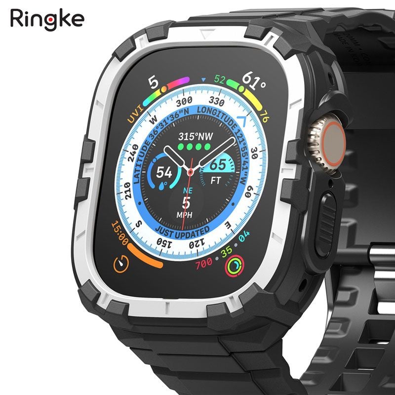Vỏ Ốp Đồng Hồ Kèm Dây Apple Watch Ultra RINGKE Fusion X Guard