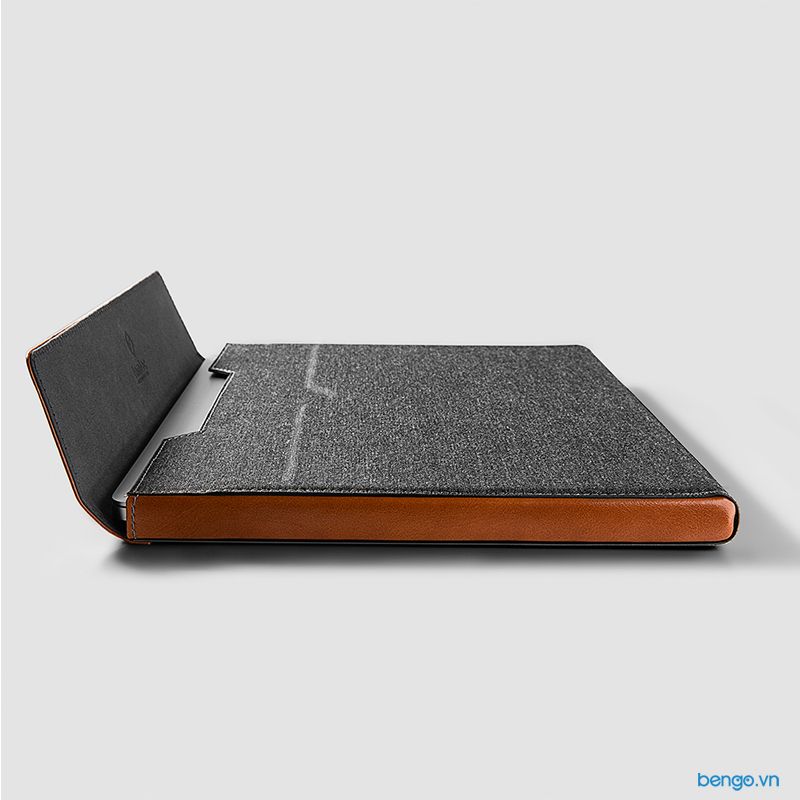 Túi chống sốc Macbook Pro 13''/15'' Touch Bar Late 2016-2019 TOMTOC Premium Leather