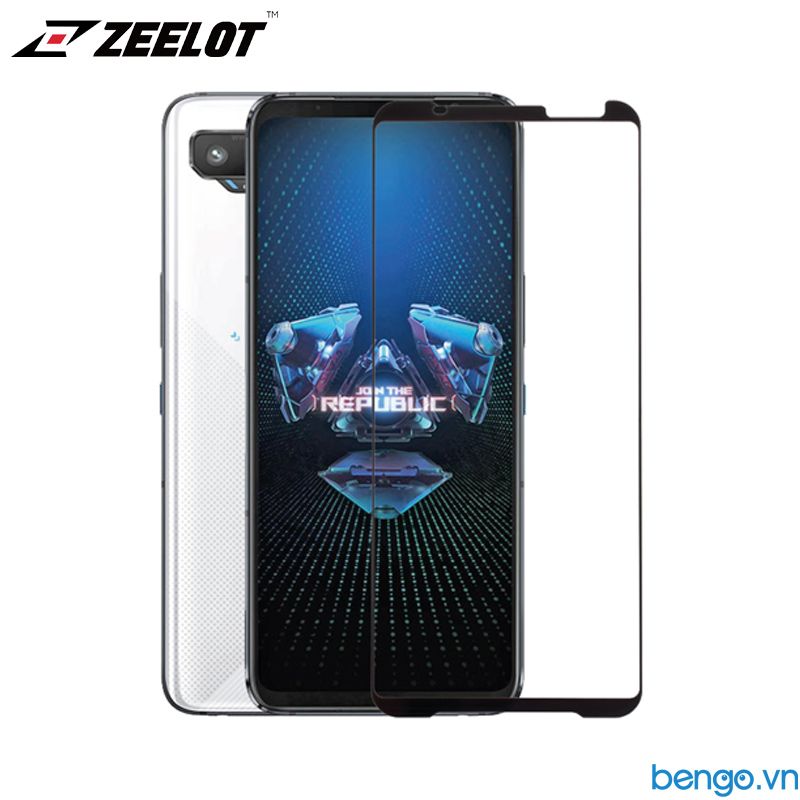 Dán Cường Lực Asus ROG Phone 2/3/5 ZEELOT PureGlass 2.5D Full Keo