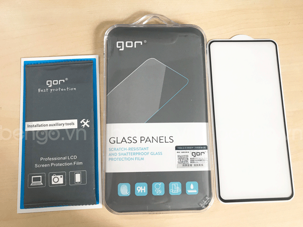 Dán cường lực Samsung Galaxy S10 Lite GOR Full màn hình