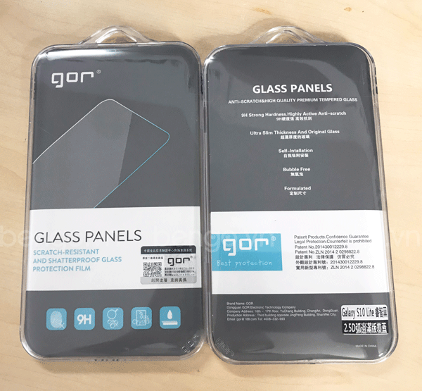 Dán cường lực Samsung Galaxy S10 Lite GOR Full màn hình