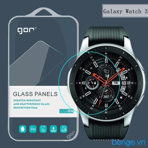 Dán Màn Hình Samsung Galaxy Watch 3 45mm Cường Lực GOR (Hộp 2 Miếng)