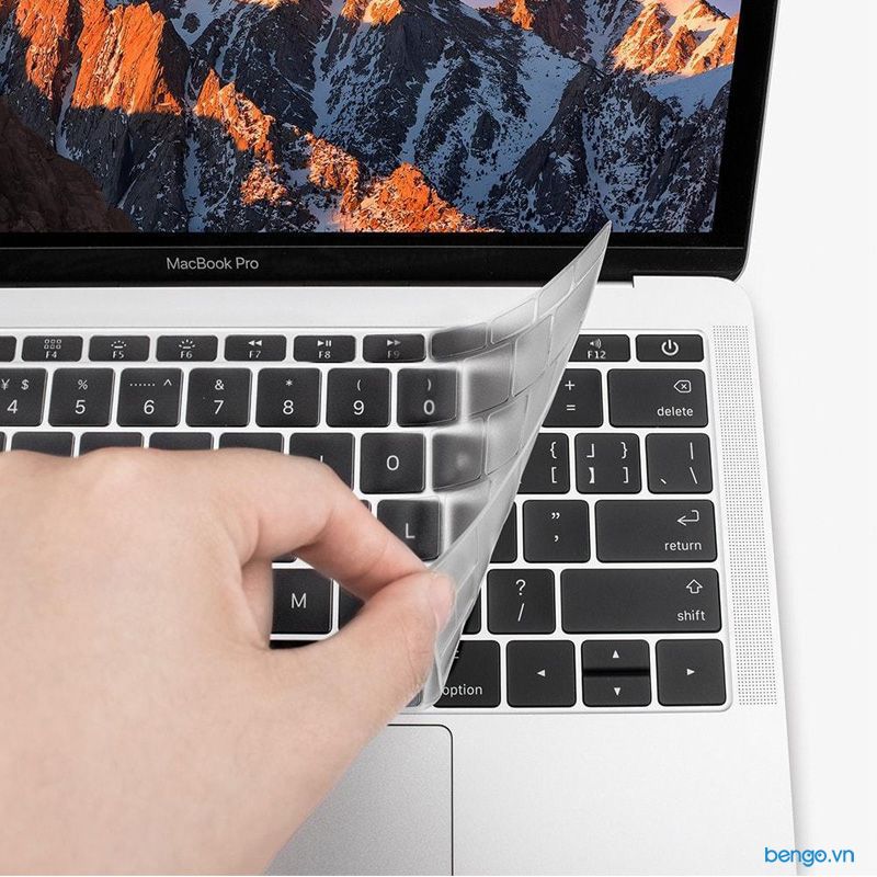 Phủ Bàn Phím JCPAL Fitskin TPU Cho Macbook Pro 13