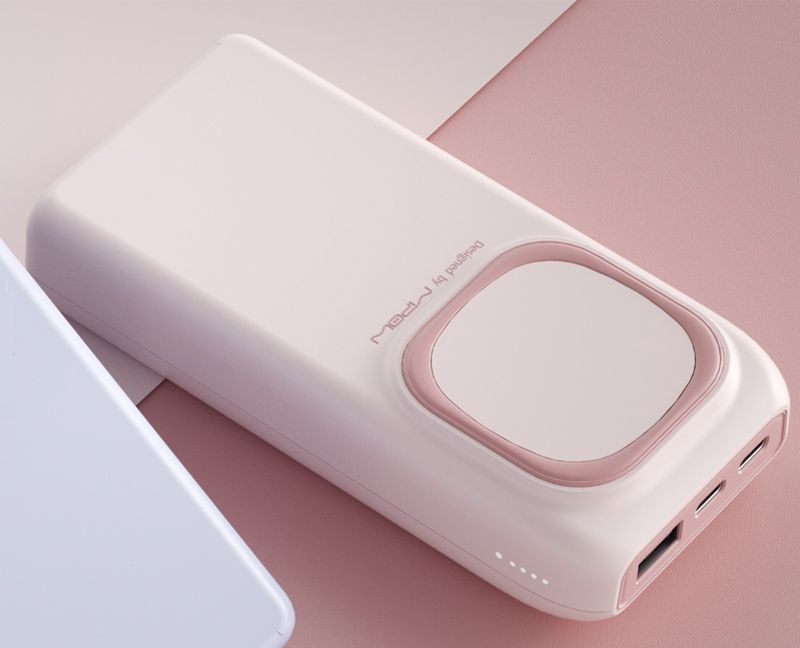 Sạc Dự Phòng Kiêm Sạc Không Dây MIPOW Power Cube 20000mAh PD 18W QI 10W Wireless Charge - SPX20W