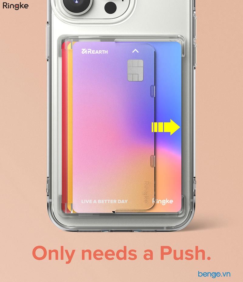 Ngăn Đựng Thẻ RINGKE Side Slot Card Holder
