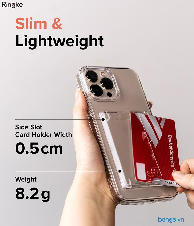 Ngăn Đựng Thẻ RINGKE Side Slot Card Holder
