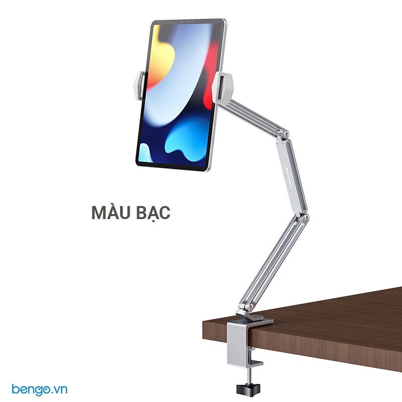Giá đỡ iPad/máy tính bảng/điện thoại kẹp bàn 3 khúc cao 78cm
