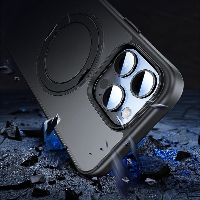 Ốp lưng iPhone 16 Pro Max Bevas BStand 360° Rotated Stand MagSafe