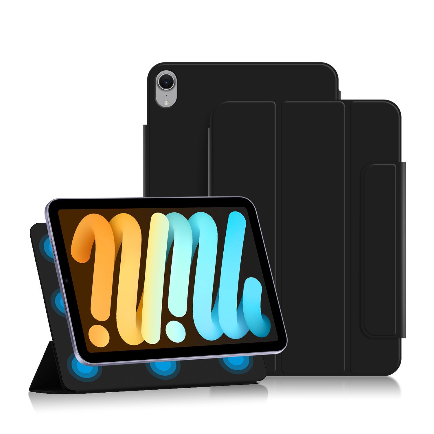 Bao da nam châm iPad Mini 7/Mini 6 Zaki Magki Magnetic Slim