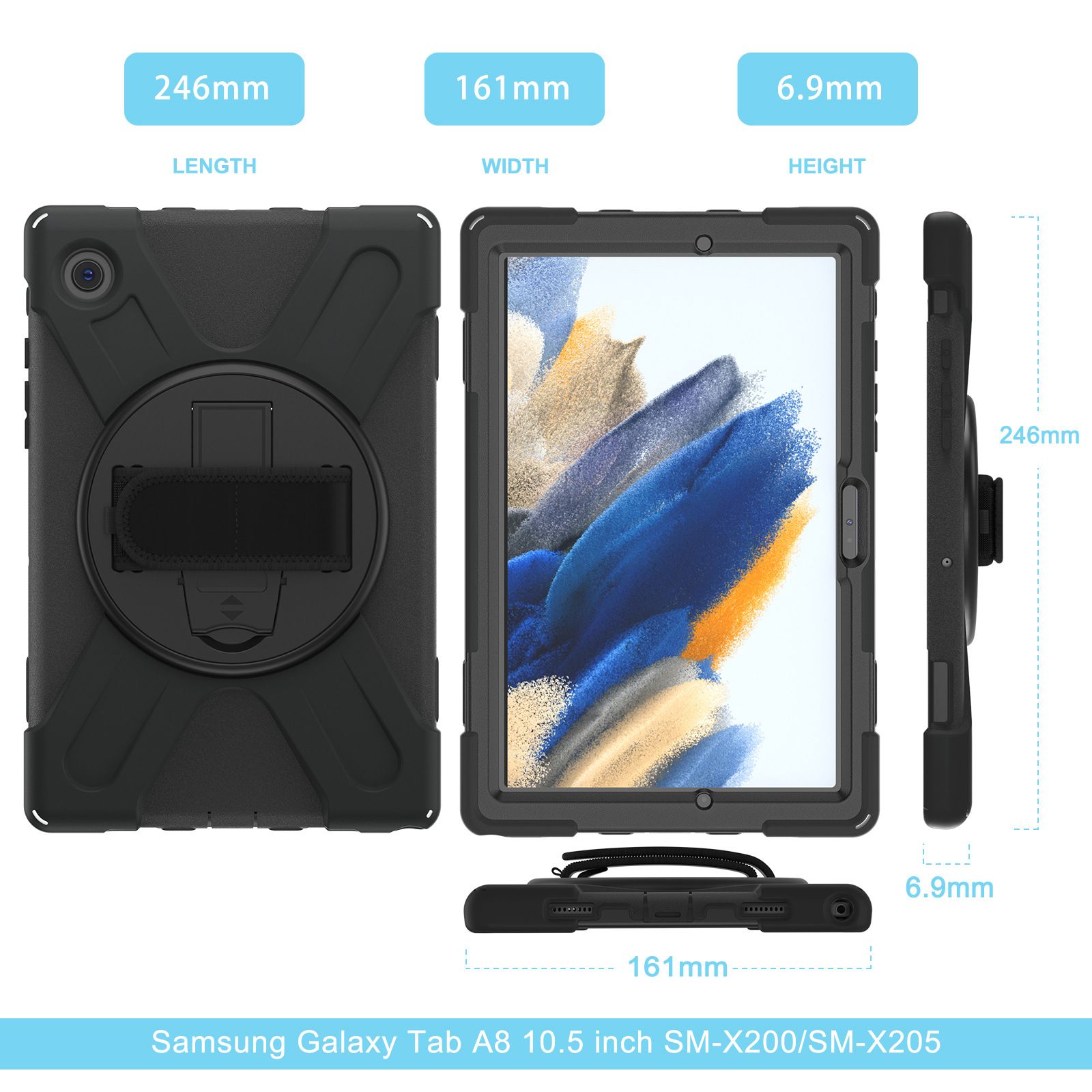Ốp lưng Samsung Galaxy Tab A8 SM-X200/X205 10.5