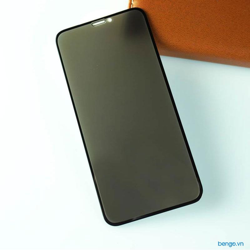 Kính cường lực iPhone Xs/X Full 3D MIPOW KING BULL chống nhìn trộm