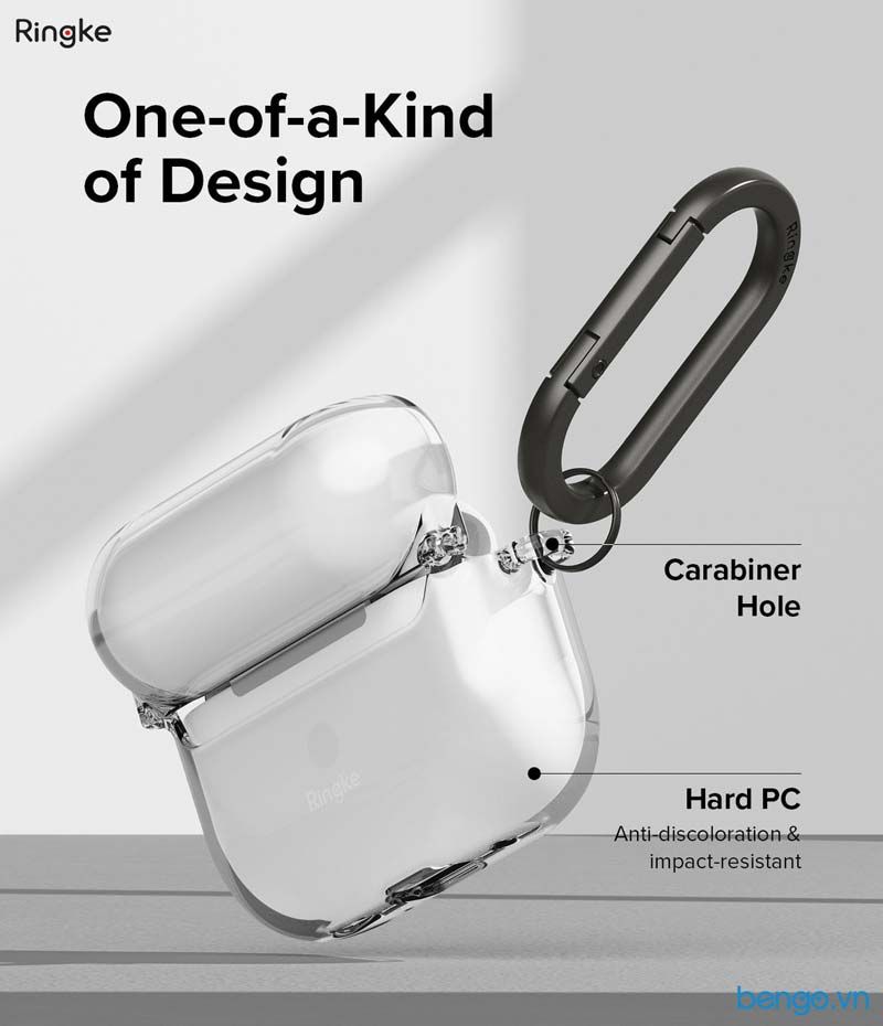 Vỏ Ốp Airpods Pro 2 RINGKE Hinge Clear