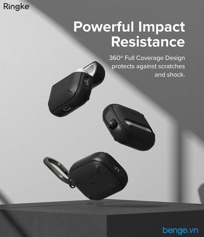 Vỏ Ốp AirPods Pro 2 RINGKE Onyx